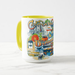 Caneca Sonho da Califórnia