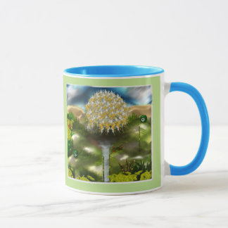 Caneca Sonho de Olhos Surreais de Dandelions