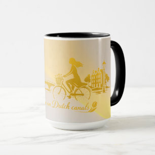Caneca Sonho Minimalista Romântico Flutuante Amsterdam