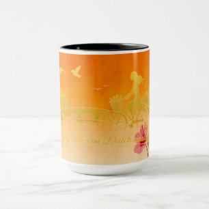 Caneca Sonho Minimalista Romântico Flutuante Amsterdam