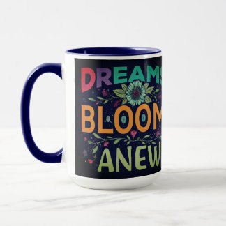 Caneca Sonhos Começam Uma Nova Mug