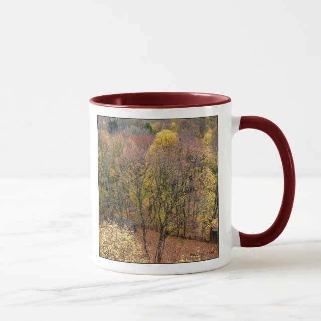 Caneca "Sonhos de outono" - Grandes Mug (Direita)