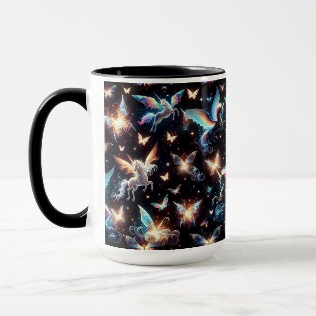 Caneca Sonhos de Unicórnio (Esquerda)