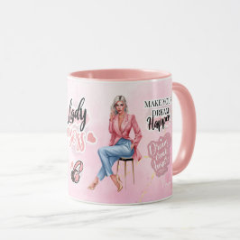 Caneca Sonhos e metas das mulheres de negócios