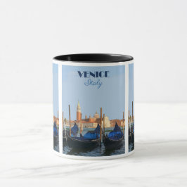 Caneca Sonhos venezianos: Poster de viagens Vintage Itáli