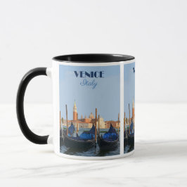 Caneca Sonhos venezianos: Poster de viagens Vintage Itáli