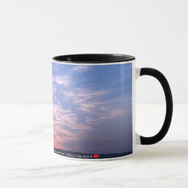Caneca Sonnenuntergang mit Text - Tasse 325ml