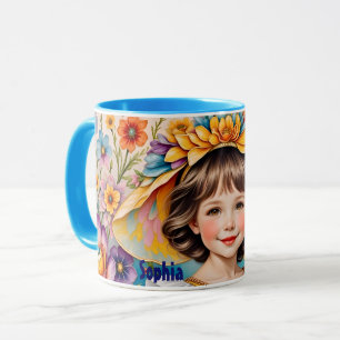 Caneca SOPHIA ~ Sweet Vintage Girl ~