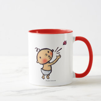 Caneca Sopro de Leslie Patricelli um bebê do beijo