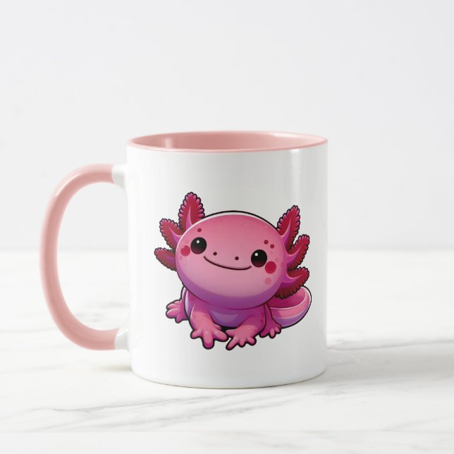 Caneca Sorria Como um Axolotl (Esquerda)