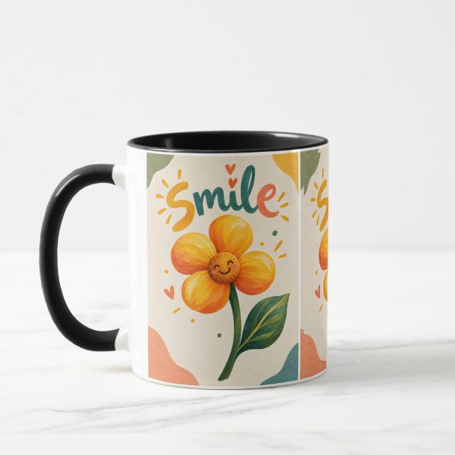 Caneca sorridente (Esquerda)
