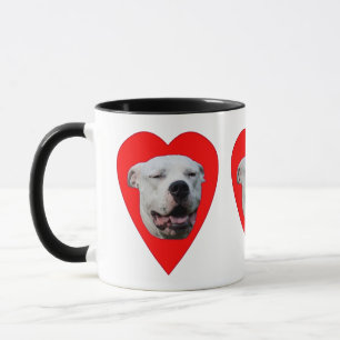 Caneca Sorrindo Dogo Argentino