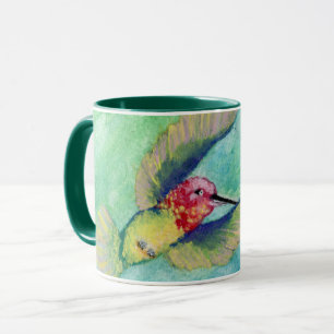 Caneca Sorriso de Hummingbird por Lyric Rivera - Coffee M