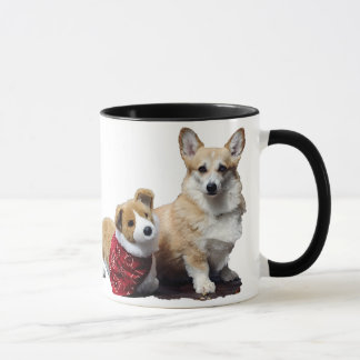Caneca Sorrisos da manhã do Corgi