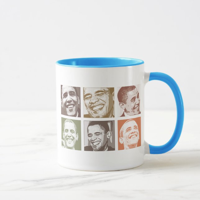 Caneca Sorrisos de Barack Obama (Direita)