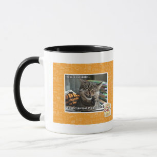 Caneca sorrisos do gato do vampiro