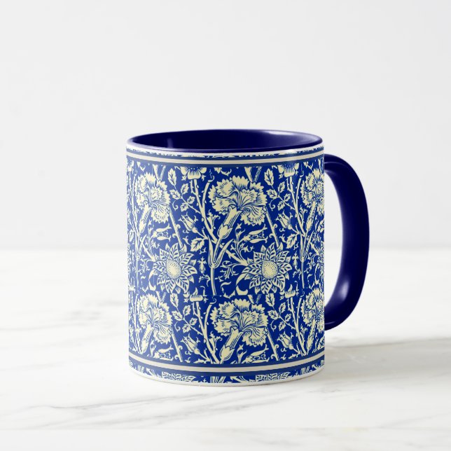 Caneca Sorta Blue Calico (Frente Esquerda)