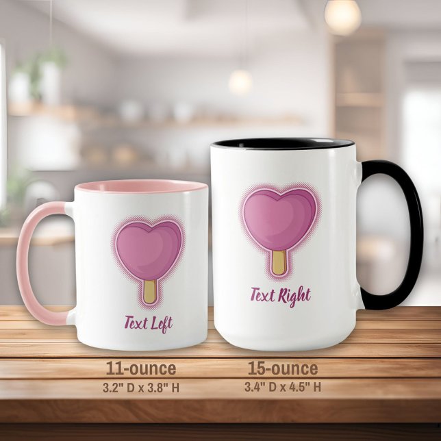 Caneca Sorvete cardíaco (Criador carregado)