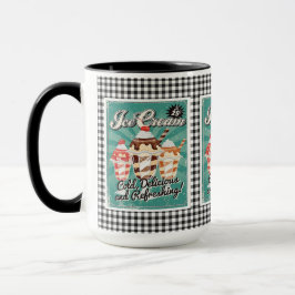 Caneca Sorvete Retro Mug