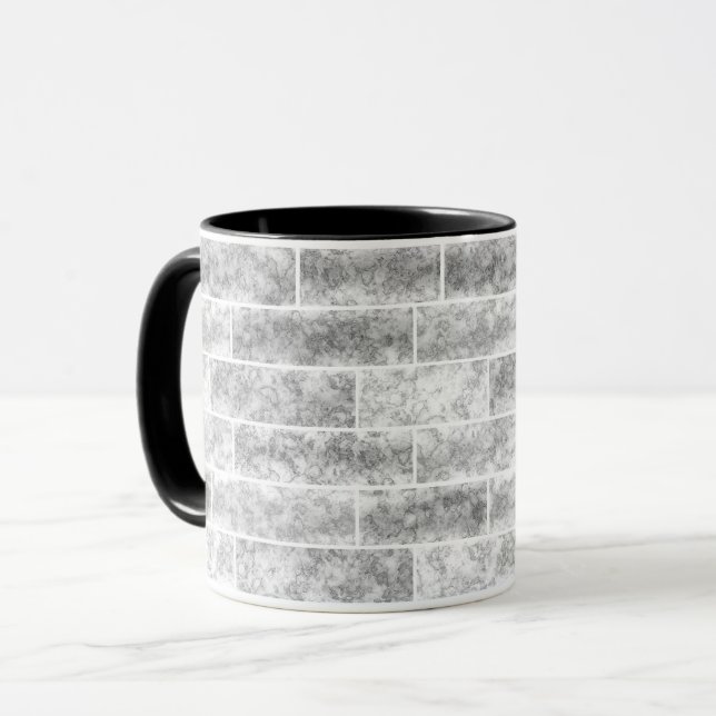 Caneca sótão, cinza claro (Frente Esquerda)