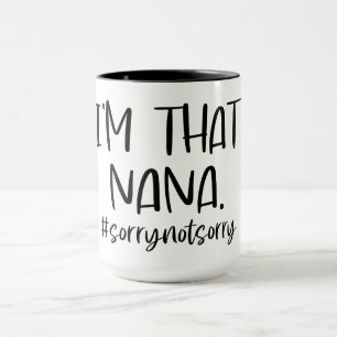 Caneca Sou a Nana/vovó