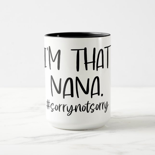 Caneca Sou a Nana/vovó (Centro)