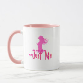 Caneca sou apenas garota