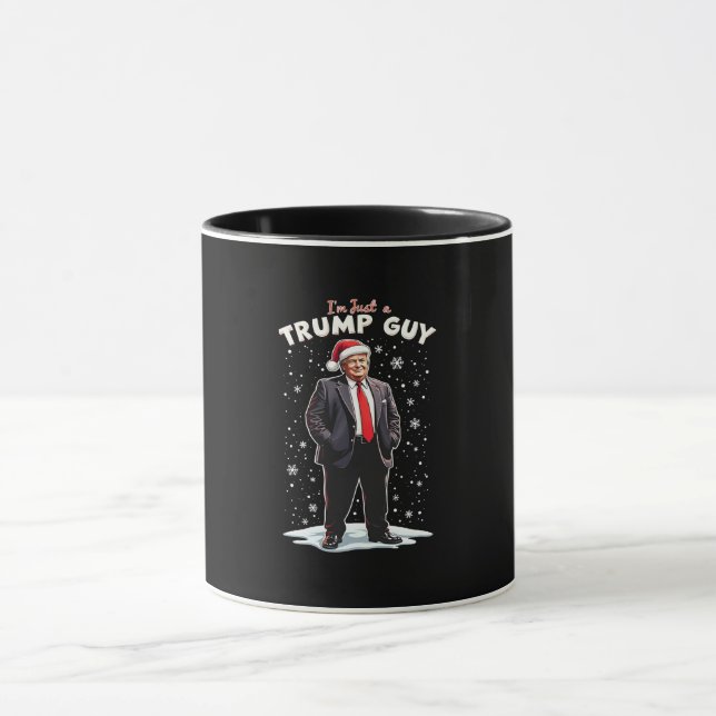 Caneca Sou apenas uma Cara de Caras de Natal (Centro)