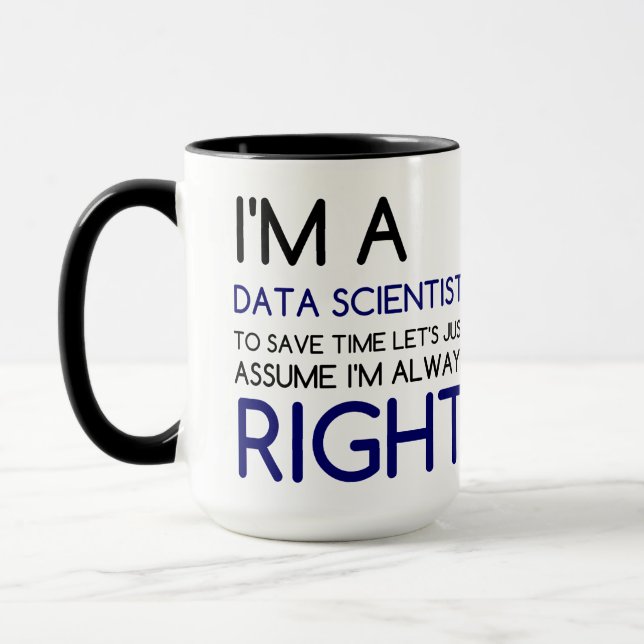 CANECA SOU CIENTISTA DE DADOS (Esquerda)