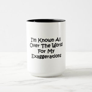 Caneca Sou Conhecido Em Todo O Mundo