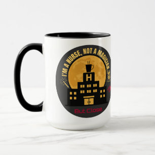 Caneca Sou Enfermeira, Não uma Mágica - Enfermeira Engraç