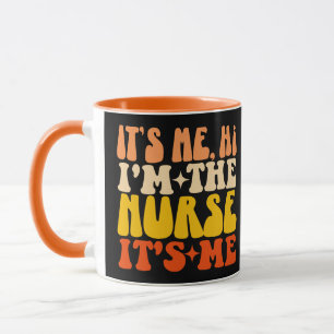 Caneca Sou eu, a enfermeira, sou a enfermeira Enfermeira