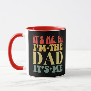 Caneca Sou eu, sou o Pai, sou eu, um Dia de os pais engra