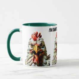 Caneca Sou fluente na língua das aves