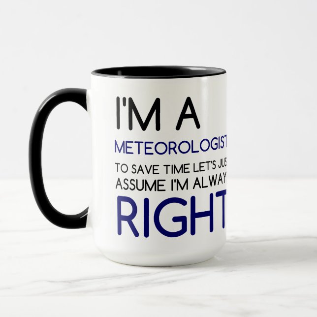 CANECA SOU METEOROLOGISTA (Esquerda)