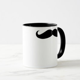 Caneca Sou o seu Sr. Mustache Grooms.