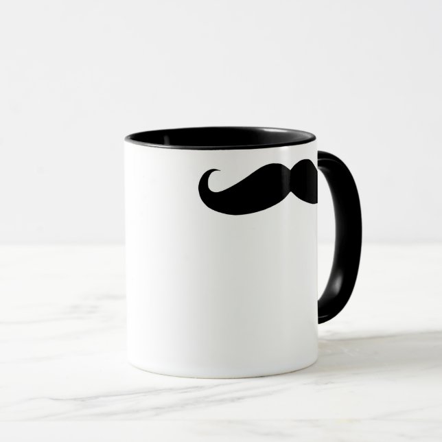 Caneca Sou o seu Sr. Mustache Grooms. (Frente Esquerda)
