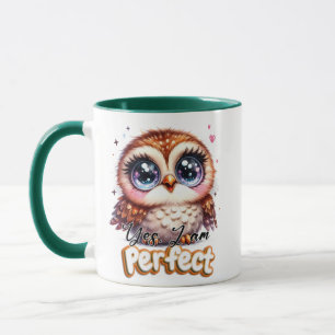 Caneca Sou Perfeito Cote Mug   Mug Confiante e Engraçado