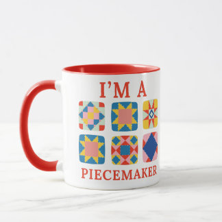 Caneca Sou Piecemaker, Engraçado Quilter