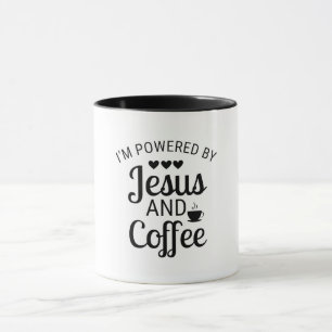 Caneca Sou Powered by Jesus e Coffee Combo Mug