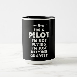 Caneca Sou um piloto engraçado
