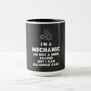 Caneca Sou uma citação Engraçada Mecânica