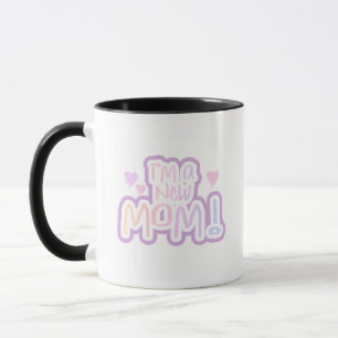 Caneca Sou uma nova mãe Camisetas e presentes