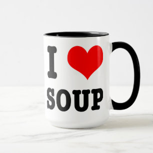CANECA SOUP I HEART (AMOR)