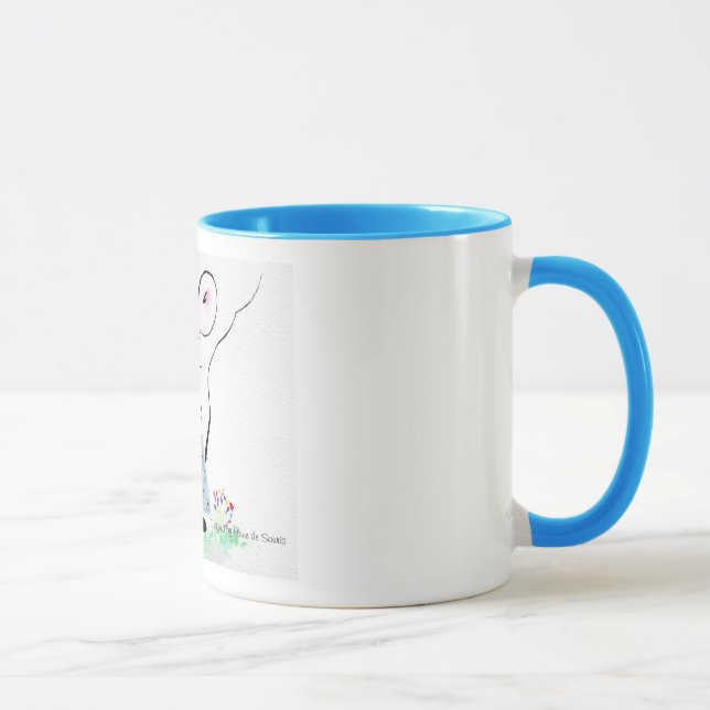 Caneca Souricette à primavera (Direita)