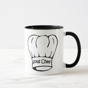 Caneca Sous Chef Coffee Mug - Presentes de Chef