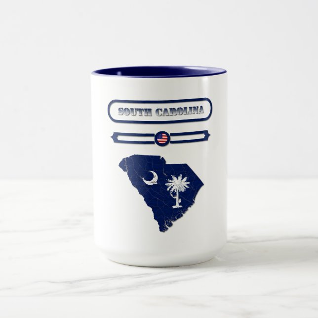 CANECA SOUTH CAROLINA MAP, SOUTH CAROLINA. SAMER BRASIL (Centro)