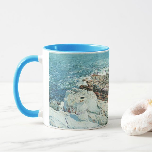 Caneca South Ledges, Appledore, por Frederick Childe Hass (Com Donut)