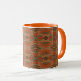 Caneca Southwest American Indian Inspired Art Pattern