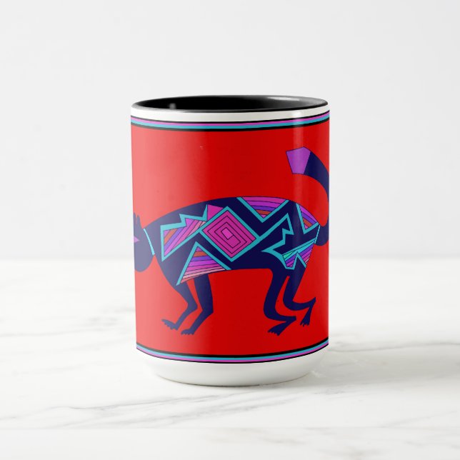 Caneca Southwest Mimbres Cat (Centro)
